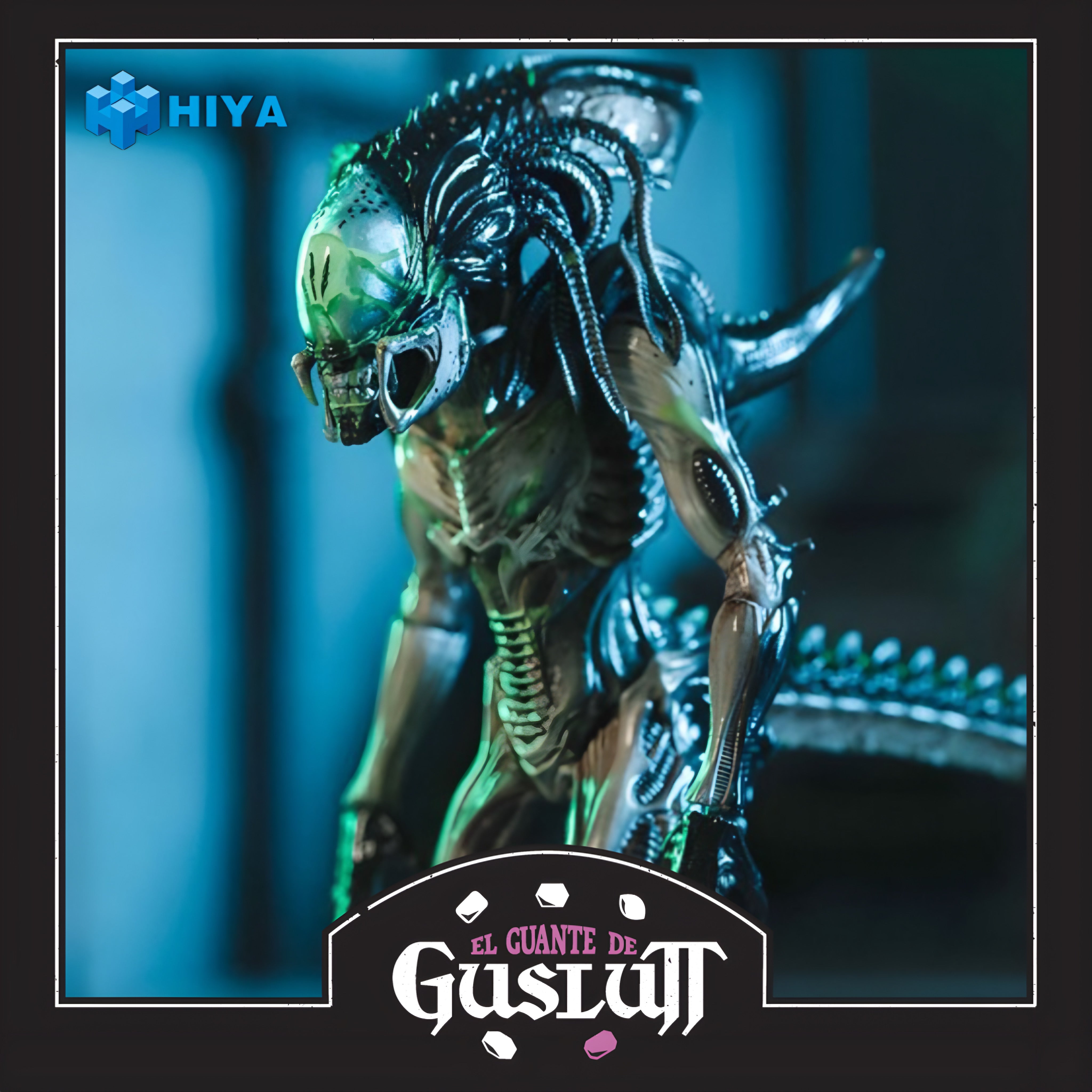 Figura Hiya Toys Predalien (Battle Damage) PX Previews Exclusive Escala 1/18