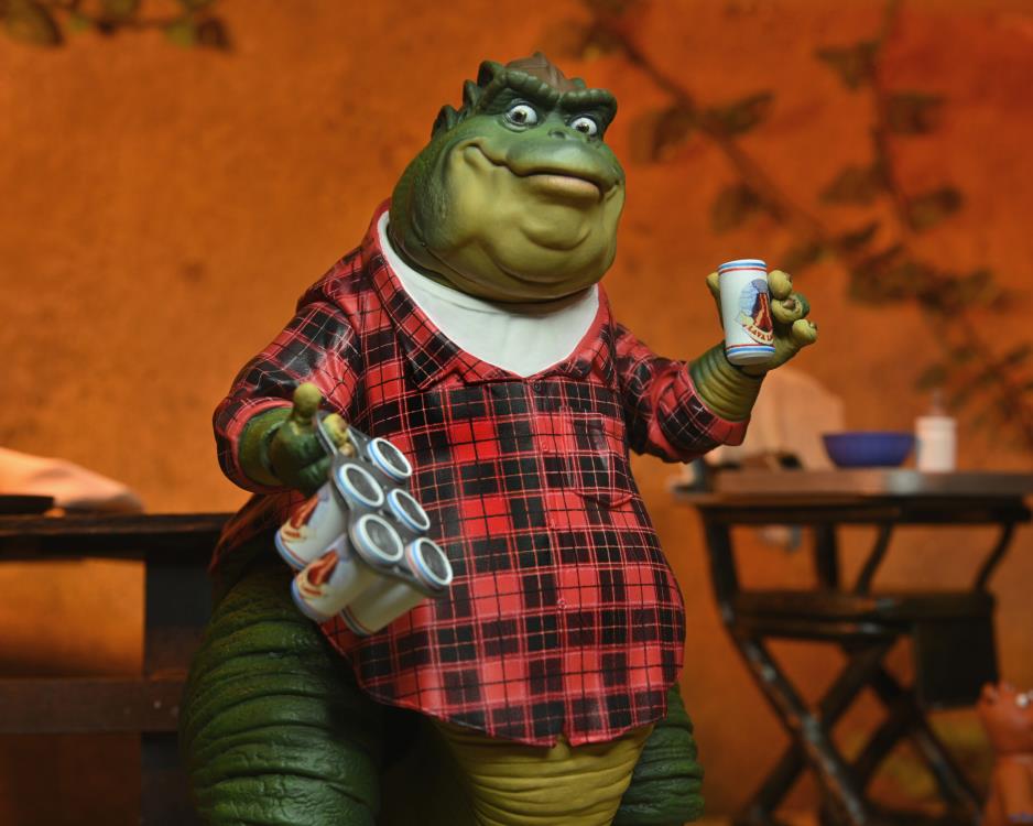 Figura NECA Dinosaurs Earl Sinclair Versión Ultimate