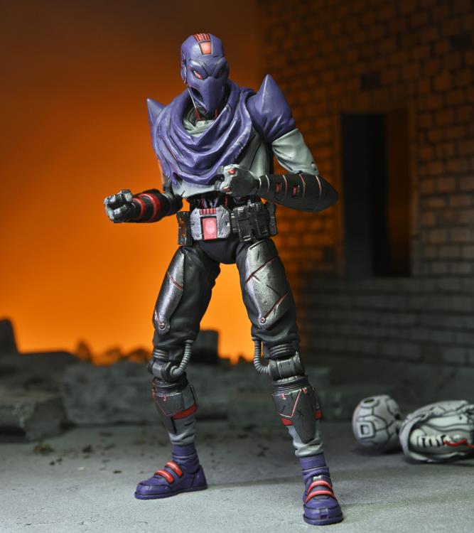 Figura NECA TMNT The Last Ronin Foot Bot Versión Ultimate