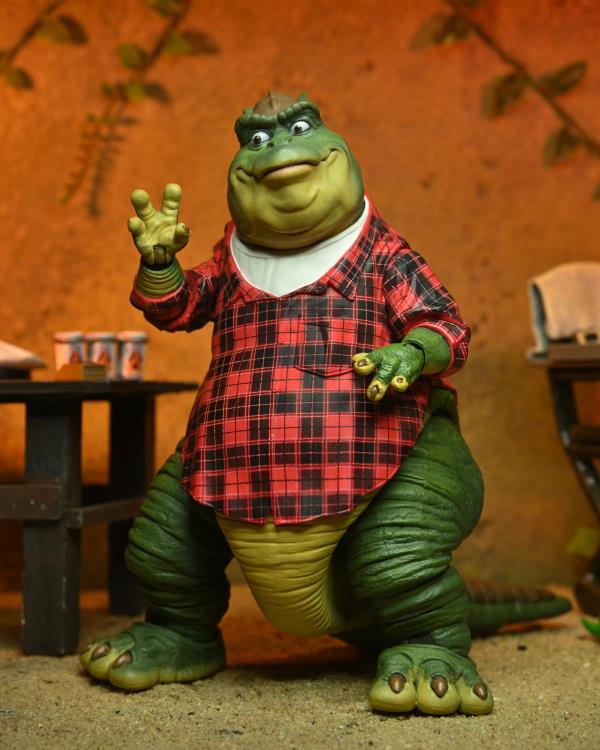 Figura NECA Dinosaurs Earl Sinclair Versión Ultimate