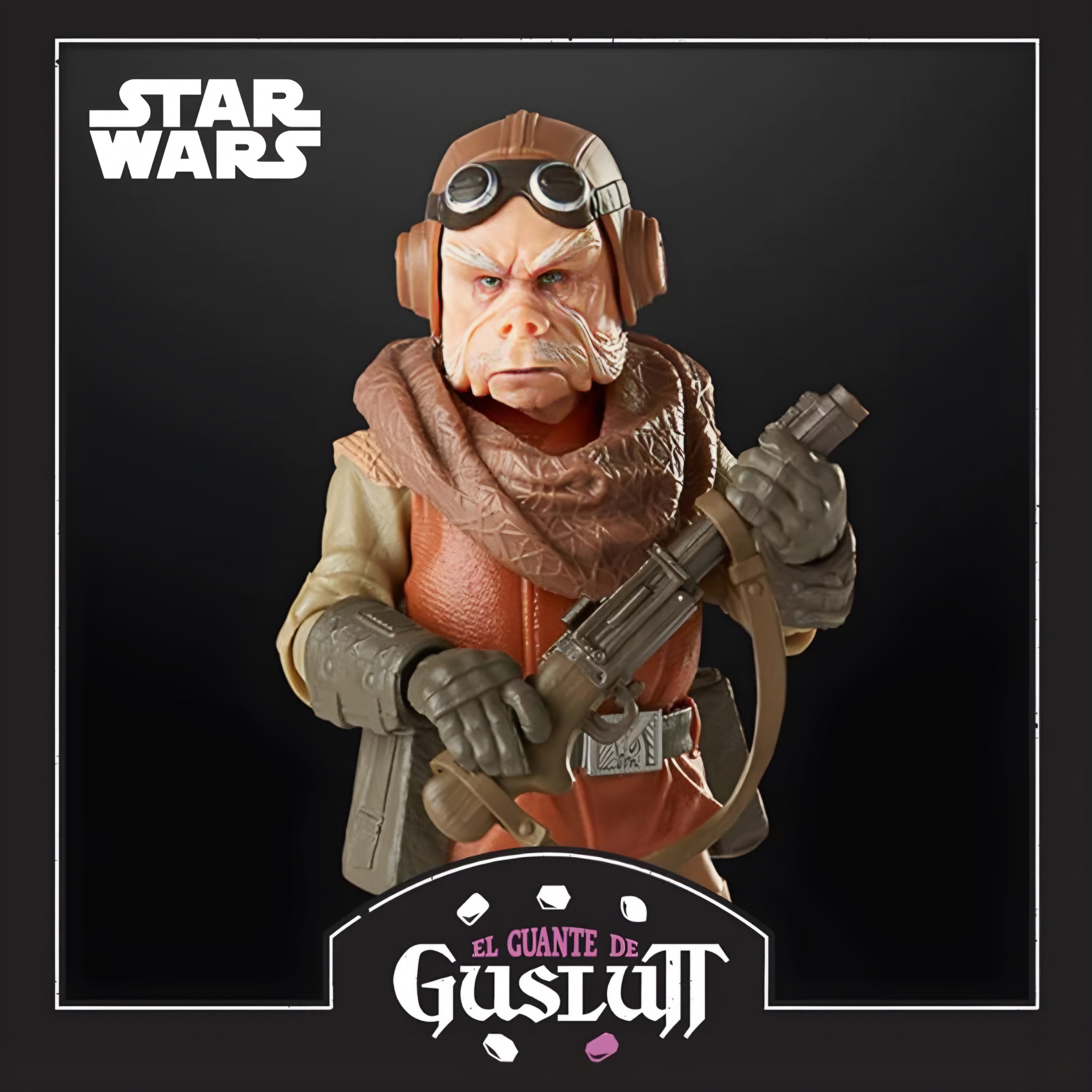 Figura Star Wars The Black Series Kuiil Versión The Mandalorian