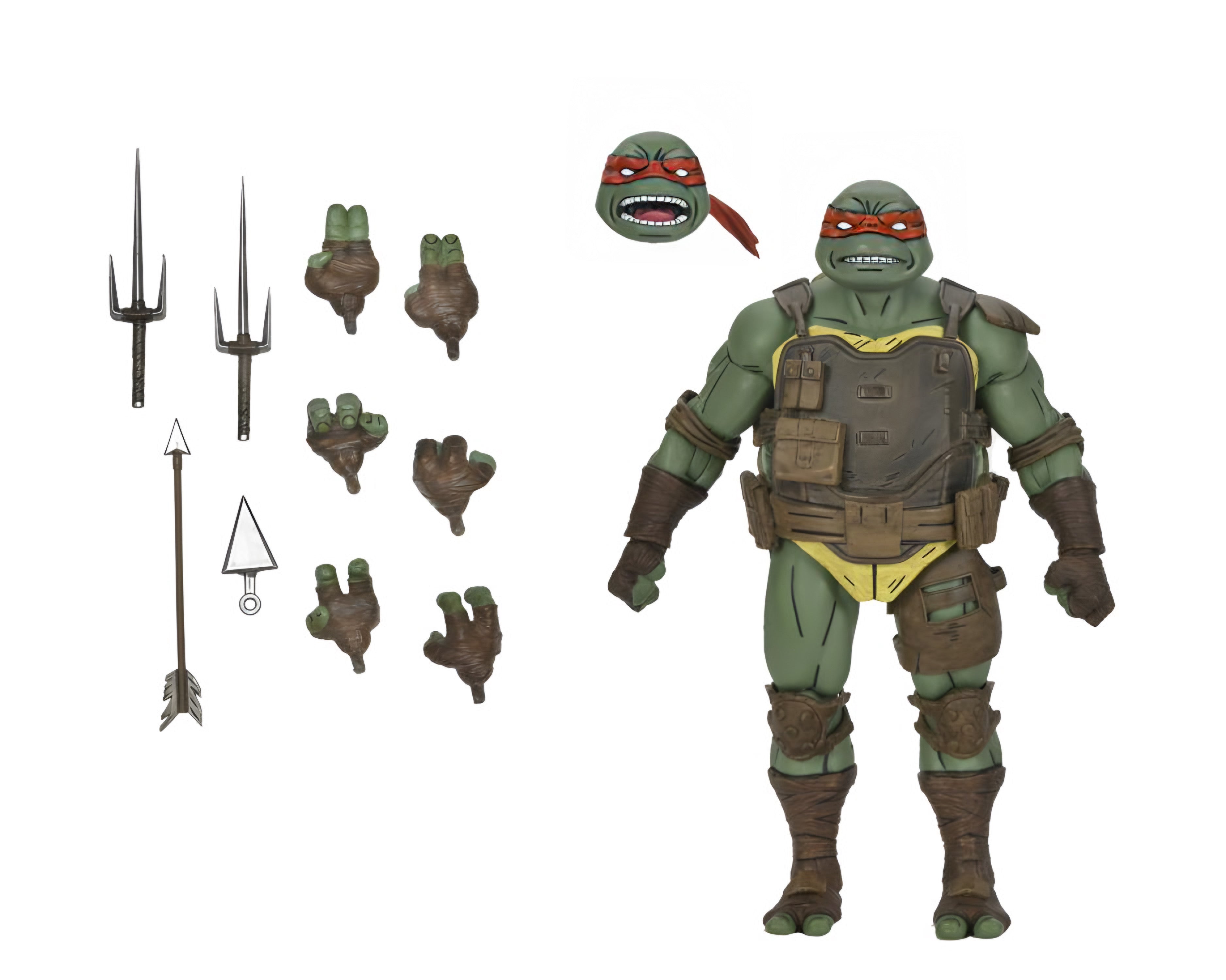 Figura NECA TMNT The Last Ronin Raphael Versión Ultimate