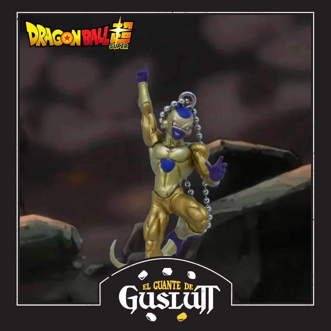 Mini Llavero Dragon Ball Super “Golden Freezer”