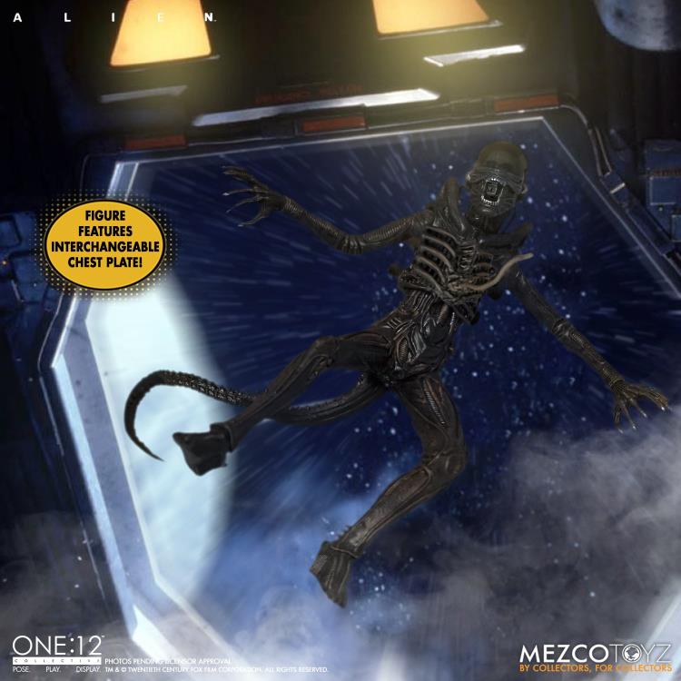 Figura Mezco Toys Big Chap Alien Escala 1/12