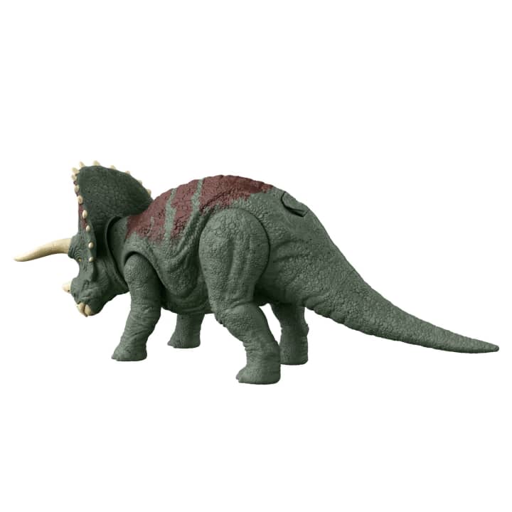 Figura Jurassic World Dominion Triceratops con Acción de Batalla y Sonido