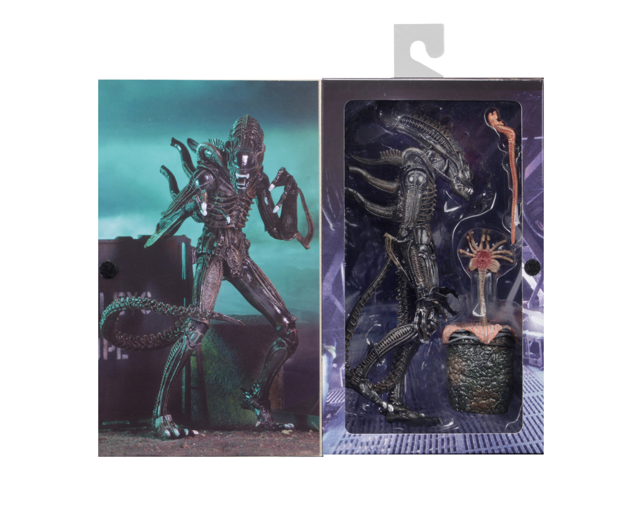 Figura NECA Aliens Alien Warrior (Edición Café) Versión Ultimate