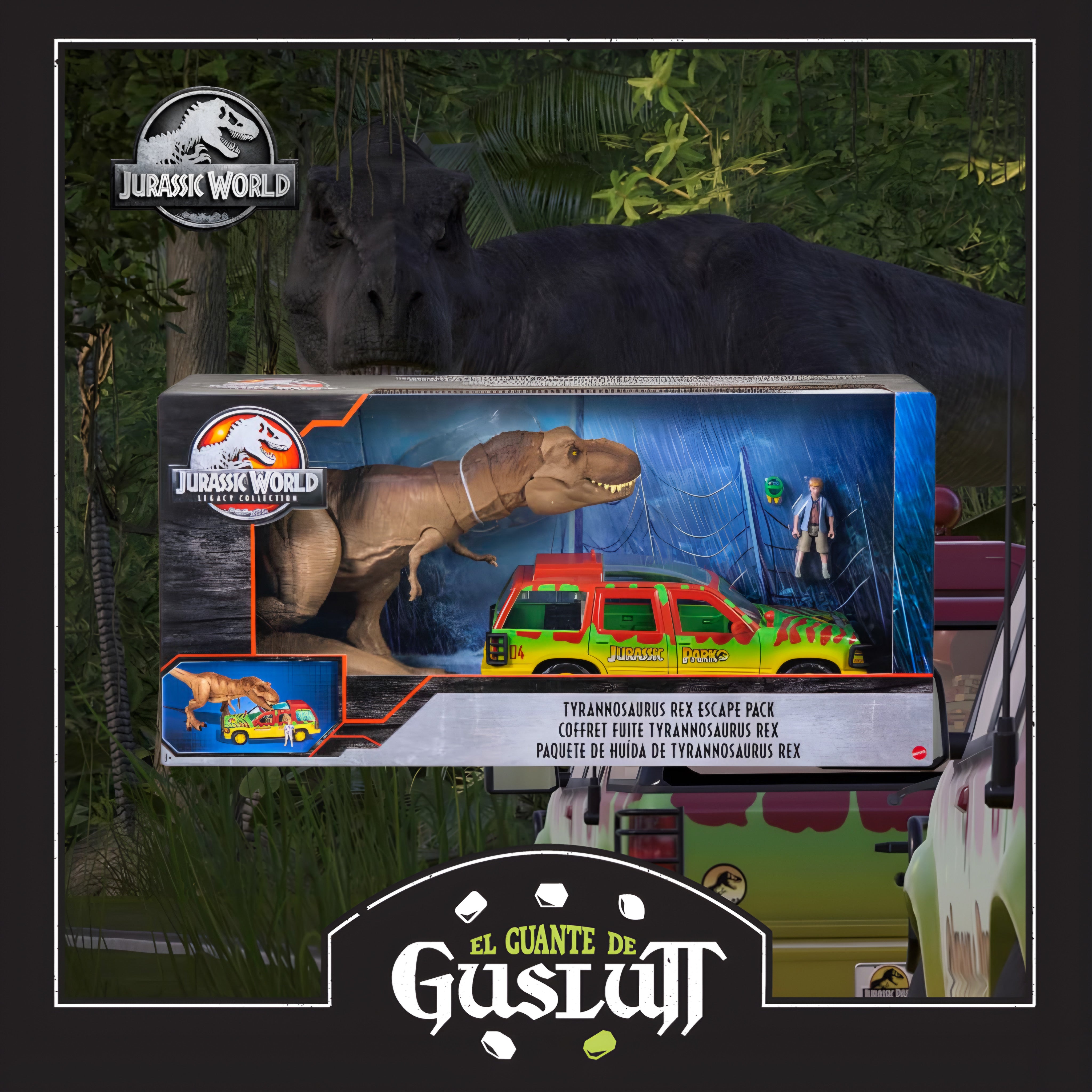JURASSIC WORLD🔸 LEGACY Collection🔸 Tyrannosaurus Rex Escape Pack🔸 Mattel EUR 79,49 - FR JURASSIC WORLD🔸 LEGACY Collection🔸 Tyrannosaurus Rex Escape Pack🔸 Mattel EUR 79,49 - FR