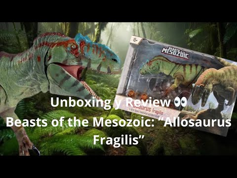 Figura Beasts of the Mesozoic Allosaurus Fragilis Escala 1/18