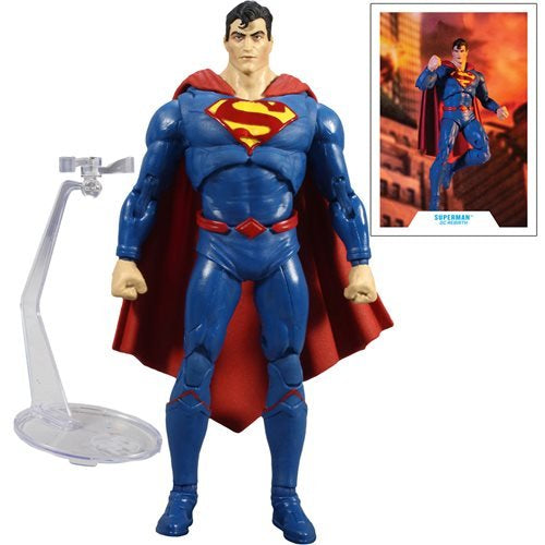 Figura Mcfarlane Toys DC Multiverse Superman Rebirth