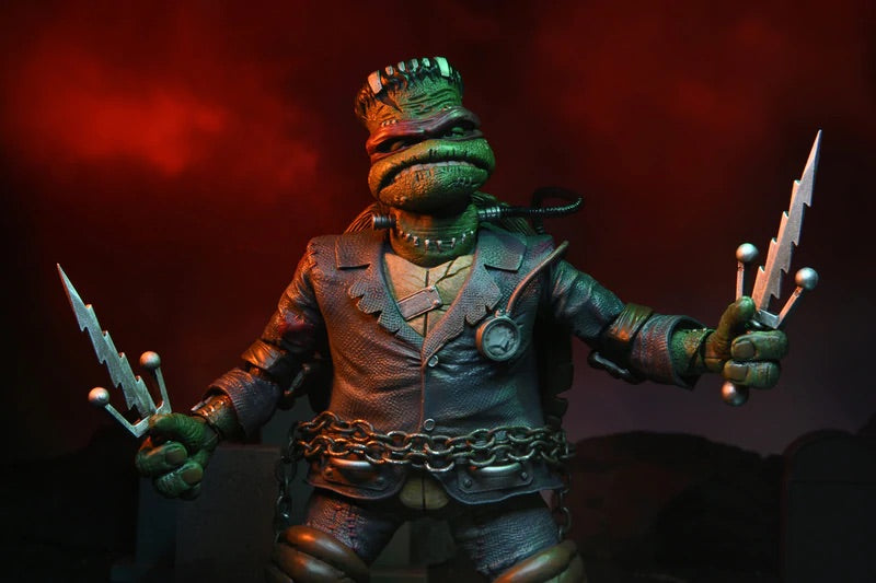 Figura NECA TMNT Raphael as Frankenstein Monster Versión Ultimate