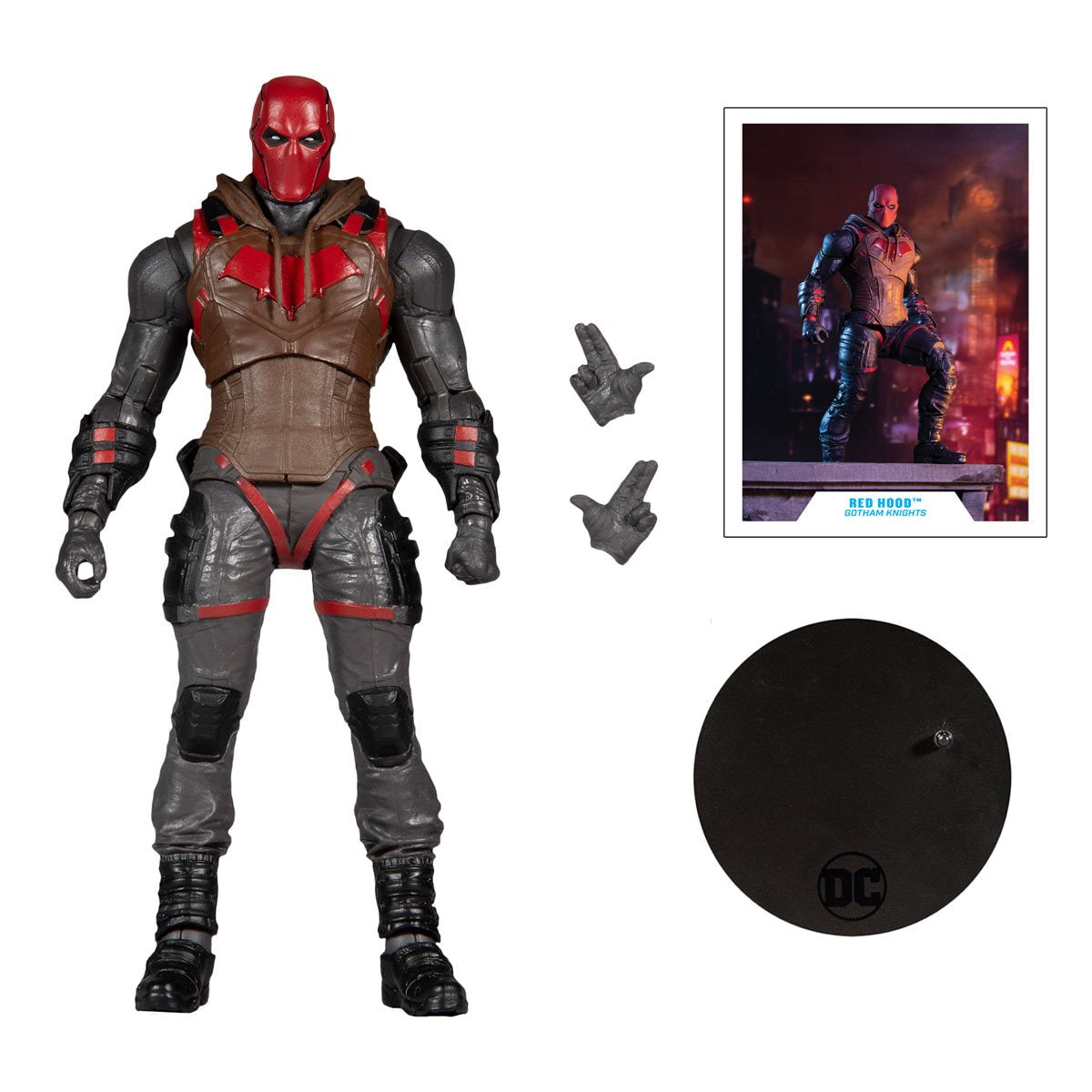 Figura Mcfarlane Toys DC Gaming Gotham Knights Red Hood
