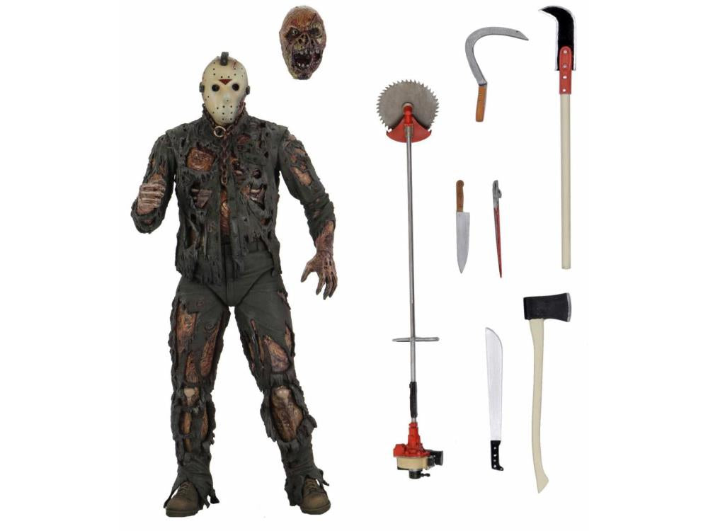 Figura NECA Friday the 13th The New Blood Jason Voorhees Part VII Versión Ultimate