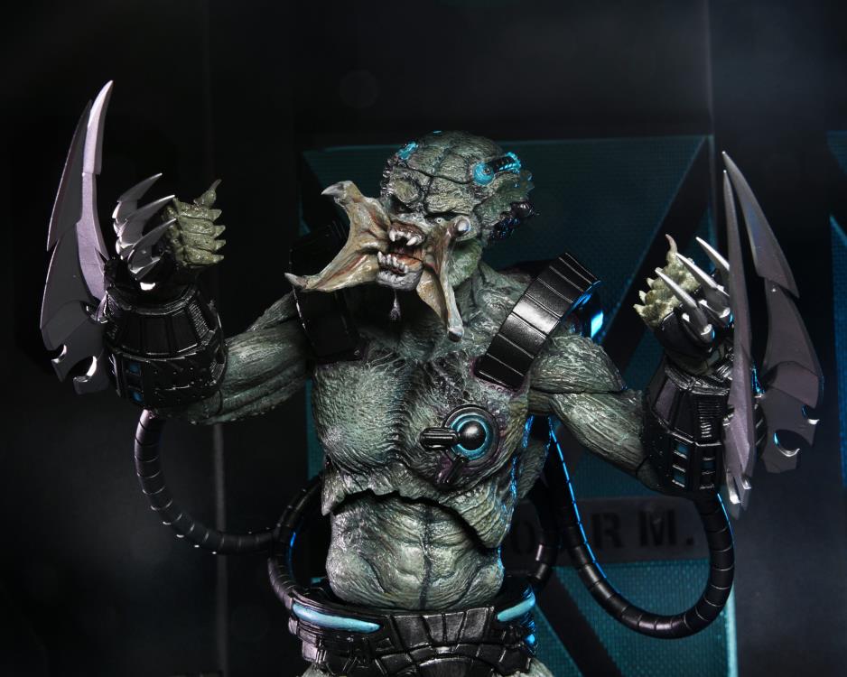 Figura NECA Predator Concrete Jungle Stone Heart Predator Versión Ultimate