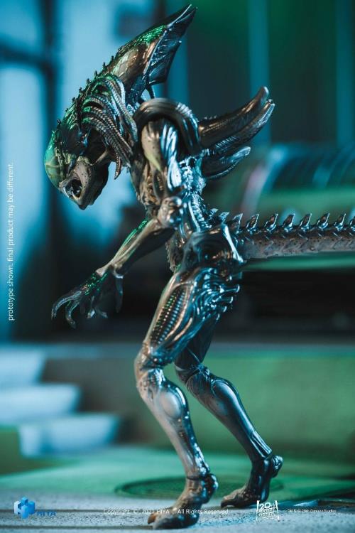 Figura Hiya Toys Predalien (Battle Damage) PX Previews Exclusive Escala 1/18