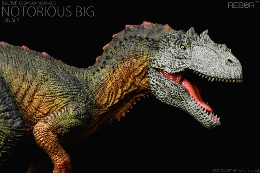 Figura REBOR Saurophaganax Maximus Versión Jungle Escala 1/35