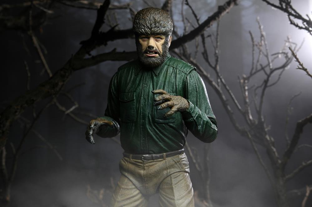 Figura NECA Universal Monsters The Wolf Man Versión Ultimate