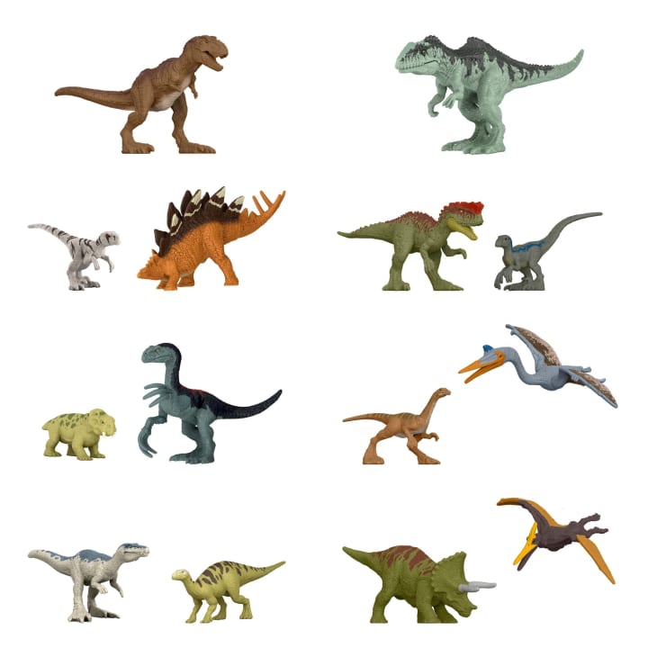 Set de Figuras Jurassic World Dominion Surtido de Minis