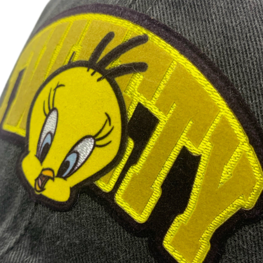 Gorra Looney Tunes “Tweety” Gris-Beige Vintage