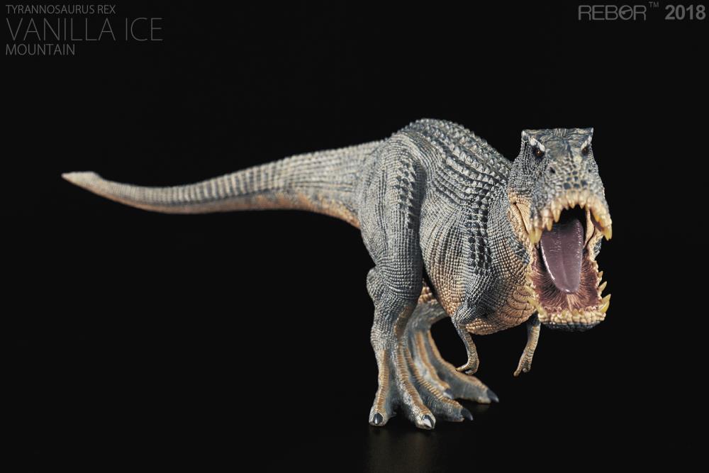 Figura REBOR Tyrannosaurus Rex Vanilla Versión Ice Mountain Escala 1/35