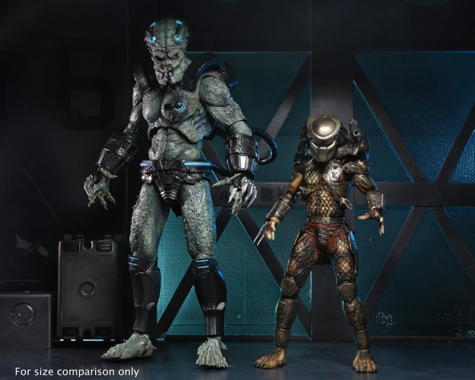 Figura NECA Predator Concrete Jungle Stone Heart Predator Versión Ultimate