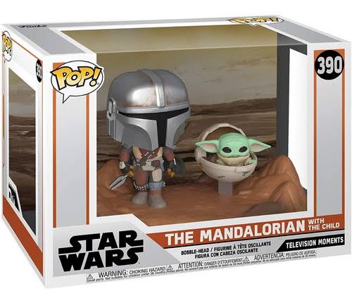 Set Funko Pop Star Wars TV Moments The Mandalorian & Child