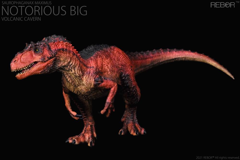 Figura REBOR Saurophaganax Maximus Versión Volcanic Cavern Escala 1/35