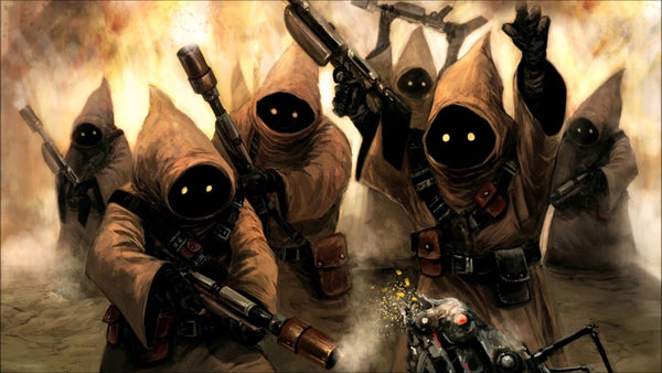 ¡Los Jawas! ¿Conoces a estos misteriosos personajes?