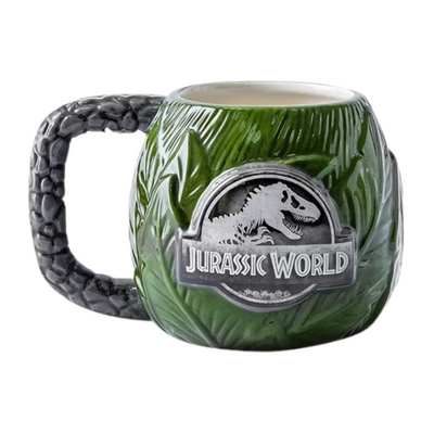 Taza Jurassic World Velociraptor Blue 3D
