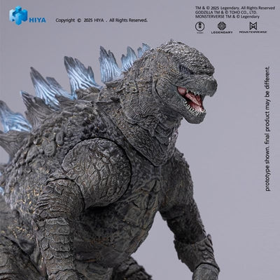 Figura Hiya Toys Godzilla Heat Ray Godzilla Versión Traslúcida 2014 Escala 1/10