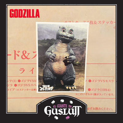 Postcard Oficial Godzilla (Little Godzilla 1994) Ichiban Kuji Edición Japonesa