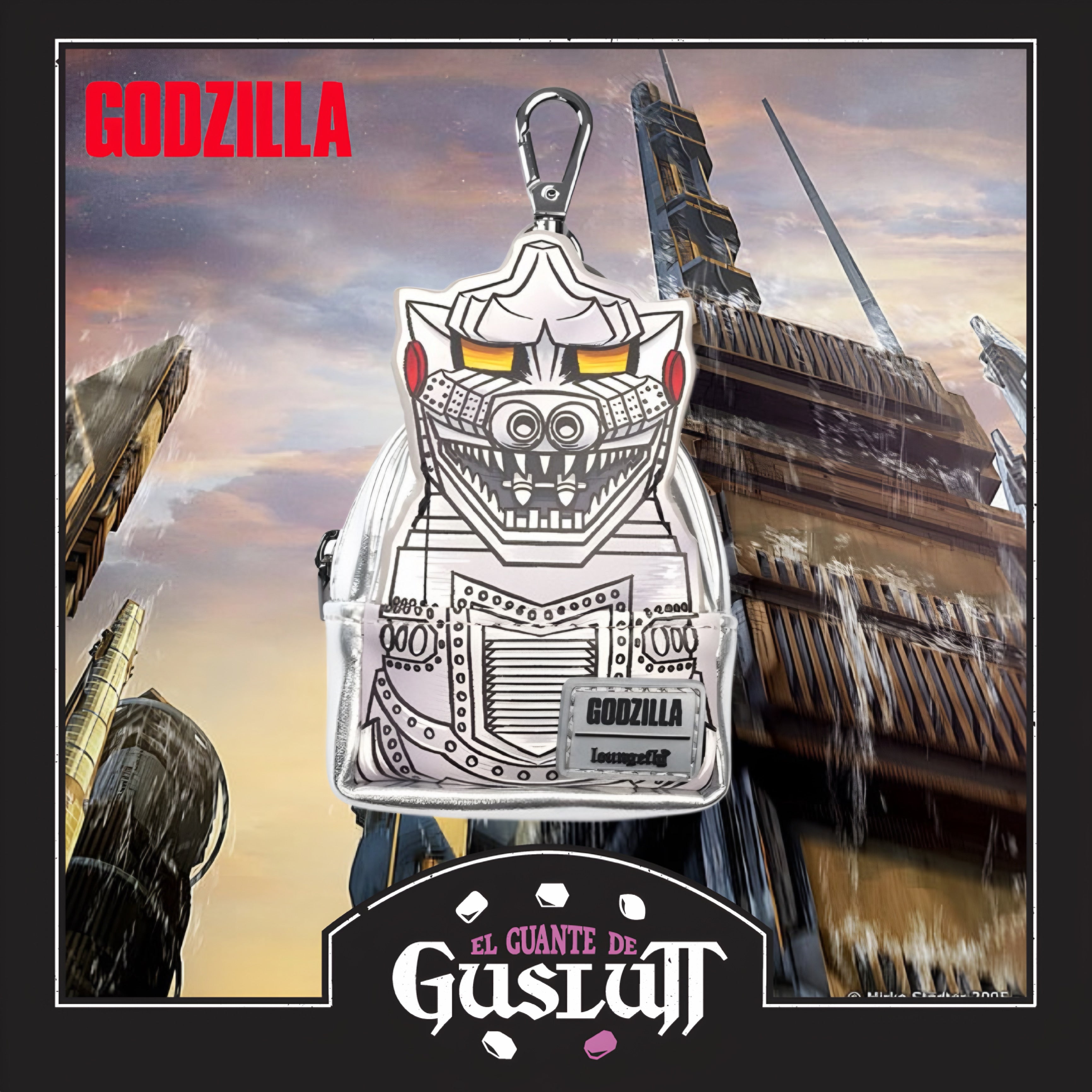 Mini-Bag Charm Godzilla x Loungefly (Mechagodzilla 1974)