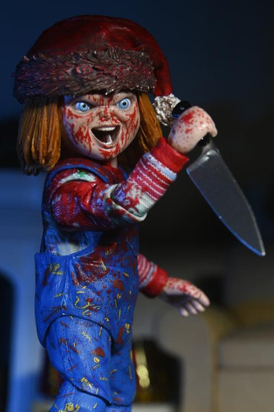 Figura NECA Chucky (Holiday Edition) Versión Ultimate