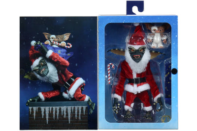Set de Figuras NECA Santa Stripe & Gizmo Versión Ultimate