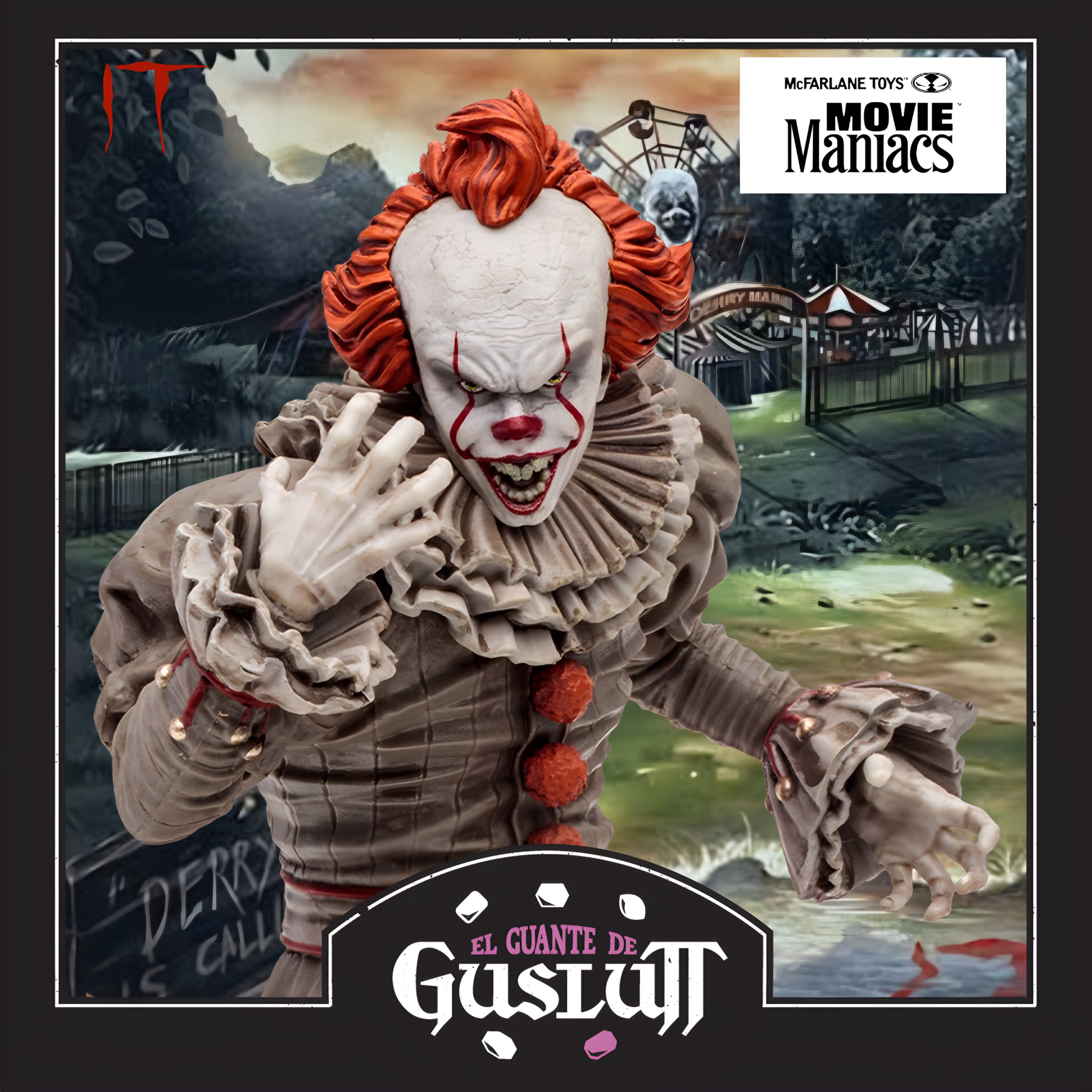 Movie Maniacs WB 100: It Chapter Two Pennywise Wave 5 Limited Edition 6-Inch Scale Posed Figure