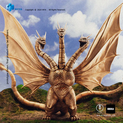 Figura Hiya Toys Godzilla vs King Ghidorah Versión 1991 Escala 1/10
