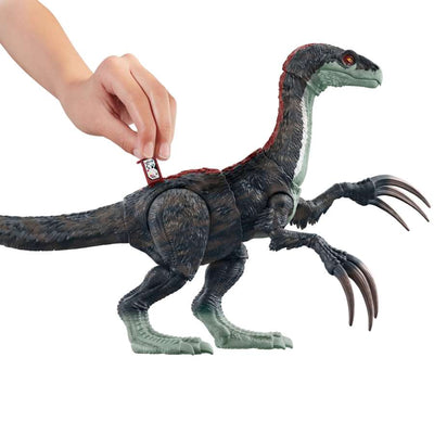 Figura Jurassic World Dominion Therizinosaurus con Acción de Batalla y Sonido