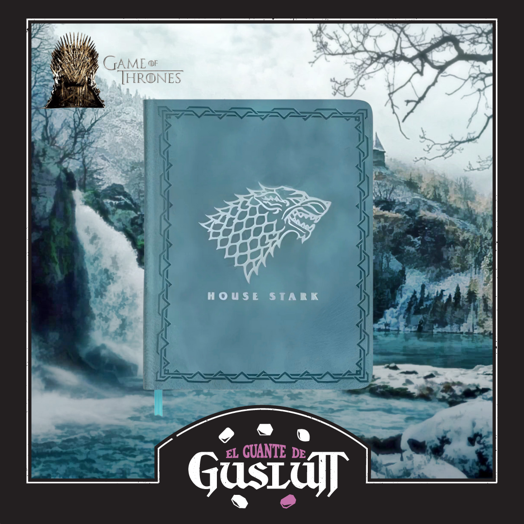 Libreta Game of Thrones Casa Stark Edición Limitada