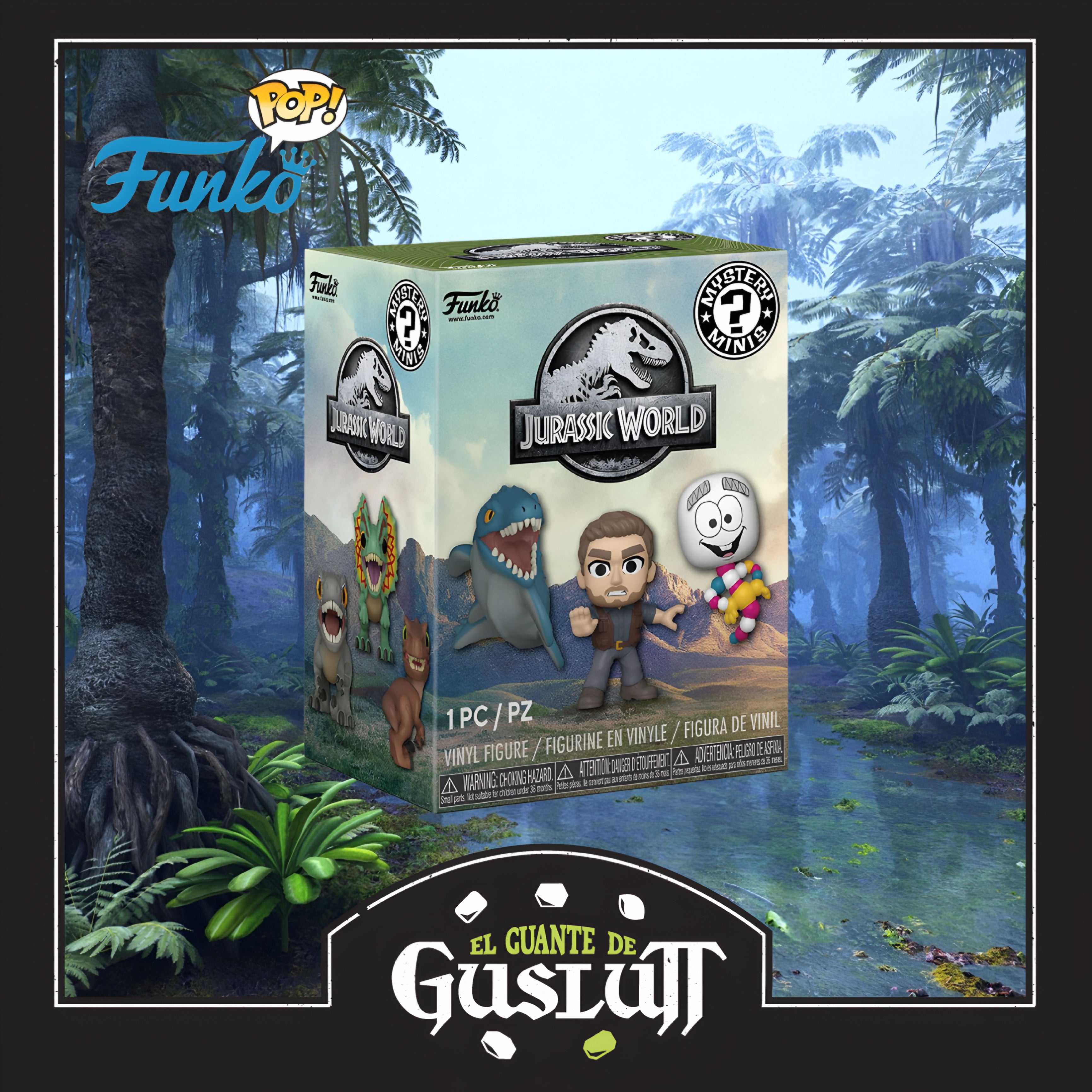 Figura Funko Pop Mystery Mini: Jurassic World