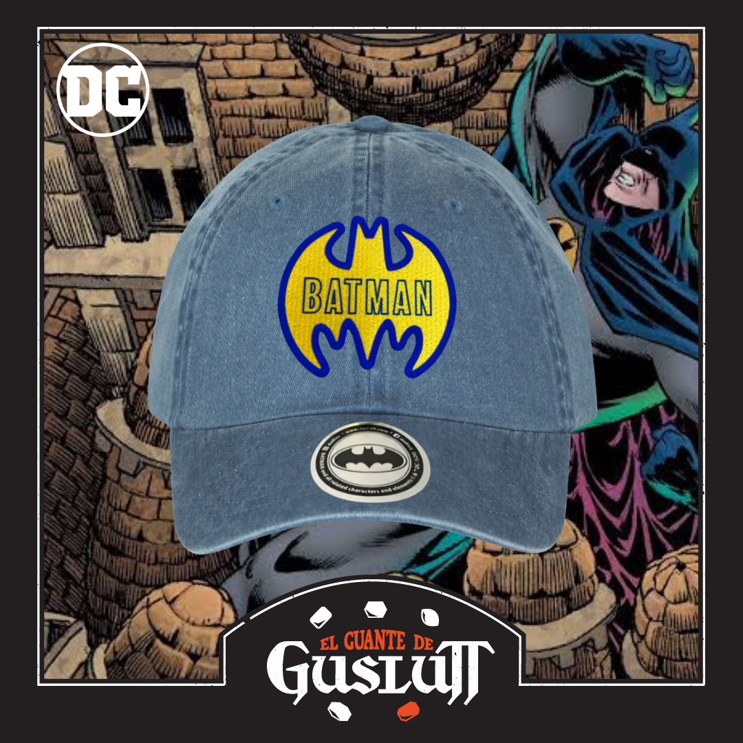 Gorra DC Comics Batman “The Bat” Azul Vintage