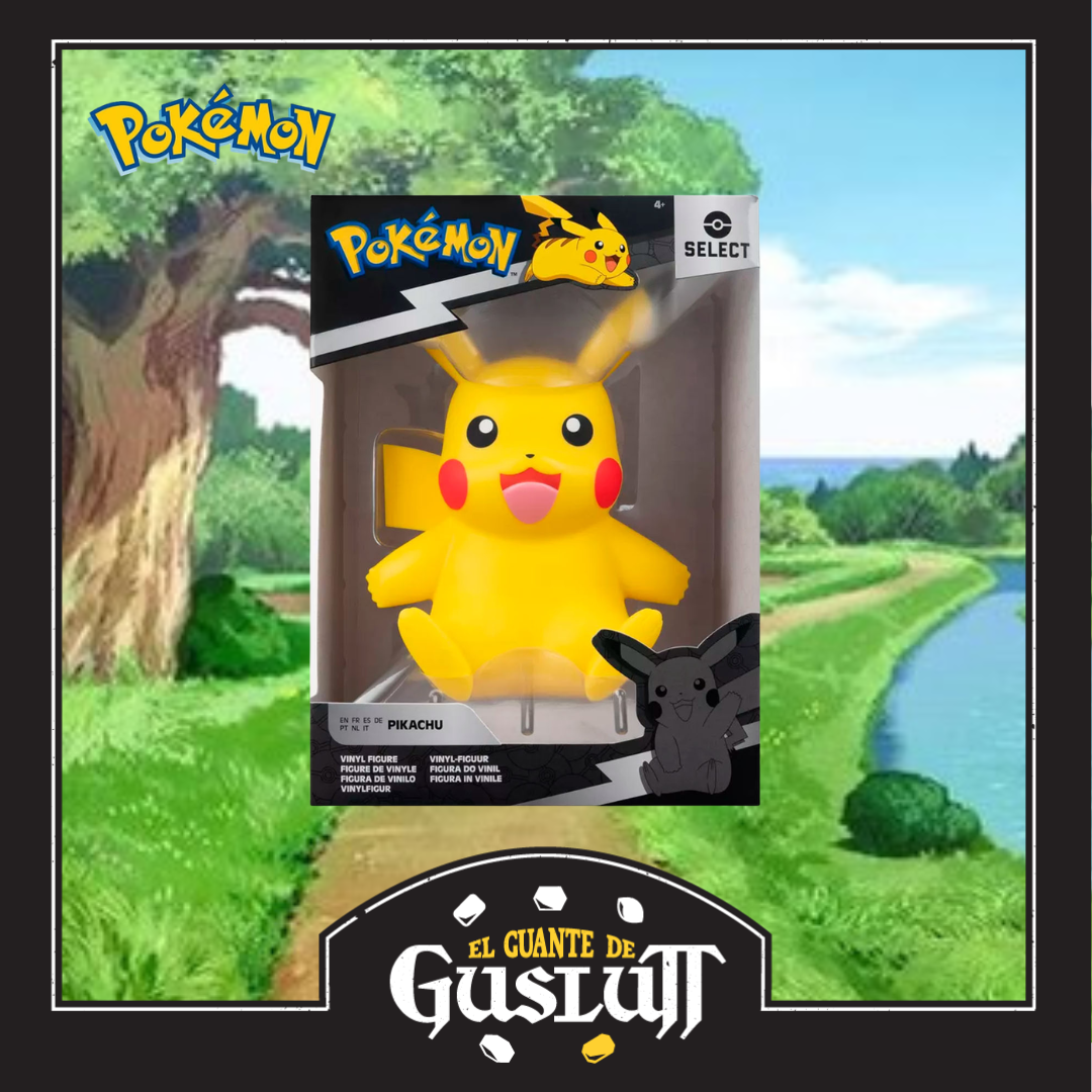 Figura de Vinilo Suave Pokémon Select Pikachu