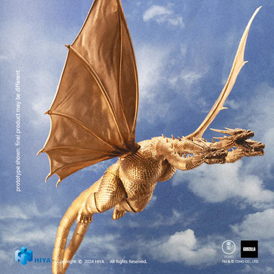 Figura Hiya Toys Godzilla vs King Ghidorah Versión 1991 Escala 1/10
