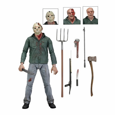 Figura NECA Friday the 13th Part III Jason Voorhees Versión Ultimate