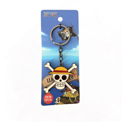 Llavero One Piece Monkey D. Luffy Metálico Edición Limitada