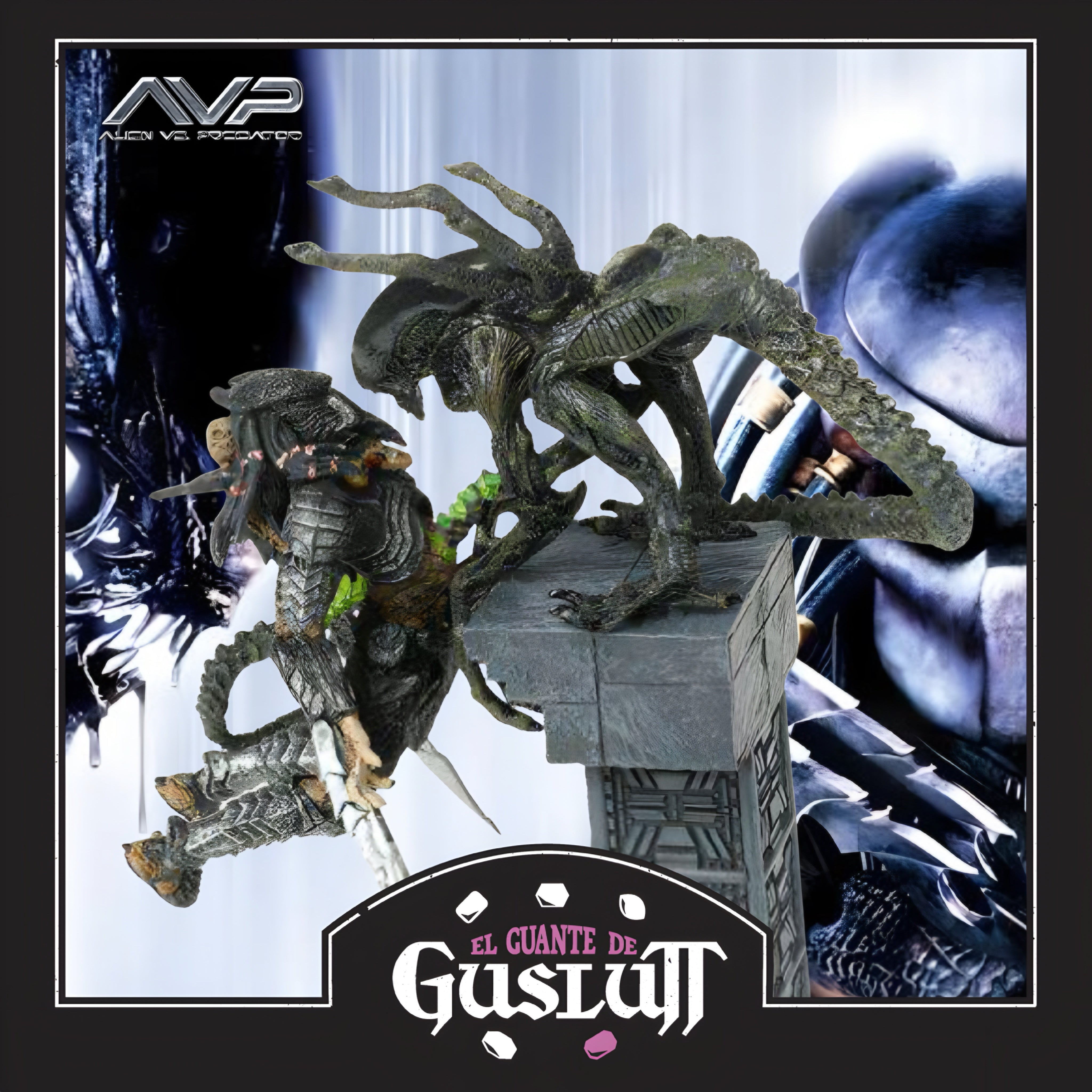 Set de Figuras Mcfarlane Toys Diorama Estatua Alien vs Predator