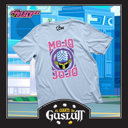 Playera The Powerpuff Girls “Mojo Jojo” Azul Celeste
