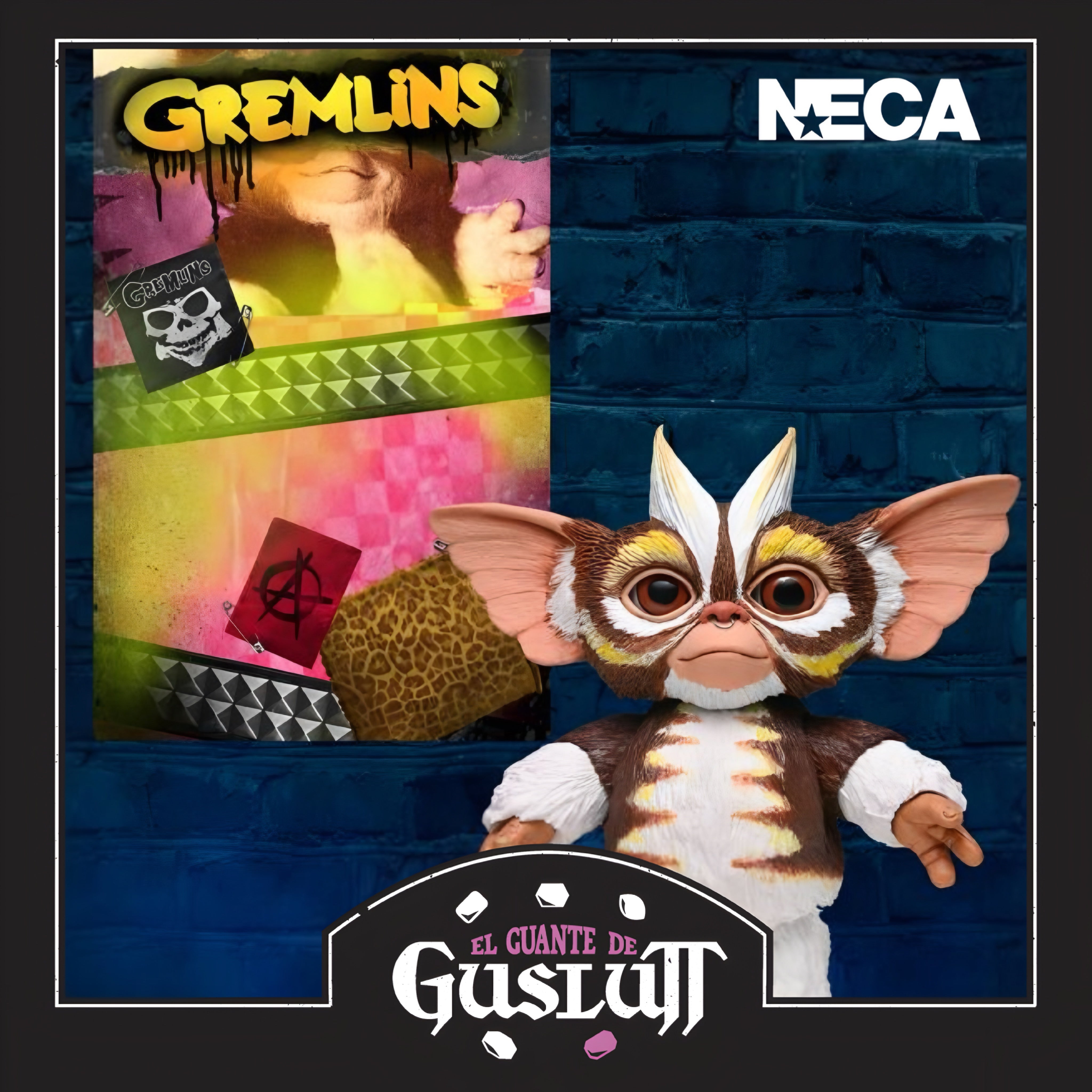 Figura NECA Gremlins 2 The New Batch Punk Mogwai
