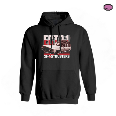 Hoodie Ghostbusters Ecto 1 Negra