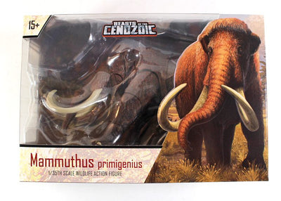 Beasts of the Cenozoic Wooly Mamooth (Mammuthus Primigenius) Escala 1/35