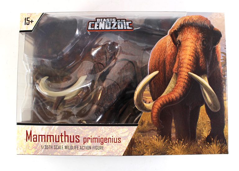 Beasts of the Cenozoic Wooly Mamooth (Mammuthus Primigenius) Escala 1/35