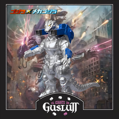 Figura de Vinilo Suave Bandai Namco Godzilla Movie Monster Series Mechagodzilla (2002) Escala 1:10
